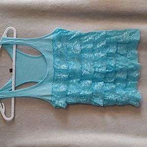 🐸Sleeveless Laced Tanktop
